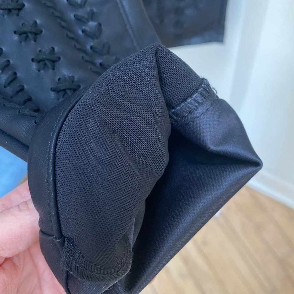 BLANK DENIM NYC whipstitch faux leather pant - Picture 5 of 11